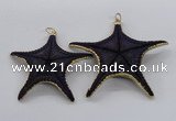 NGP2763 50*55mm - 75*85mm starfish pendants wholesale