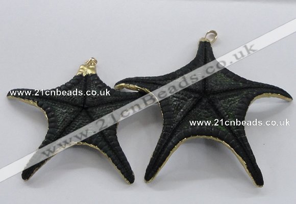 NGP2766 50*55mm - 75*85mm starfish pendants wholesale