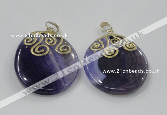 NGP2829 30*35mm - 35*45mm freeform agate gemstone pendants wholesale