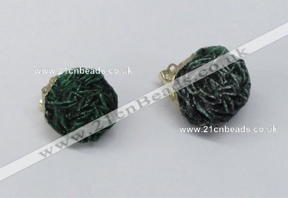 NGP2916 15*20mm - 25*30mm freeform desert rose pendants wholesale