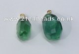 NGP3025 20*30mm – 25*40mm freeform fluorite gemstone pendants