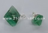 NGP3049 15*20mm – 22*30mm freeform fluorite pendants wholesale