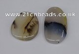 NGP3204 35*40mm - 40*50mm freeform agate slab pendants