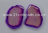 NGP3240 55*65mm - 50*75mm freeform agate slab pendants