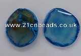 NGP3242 55*65mm - 50*75mm freeform agate slab pendants