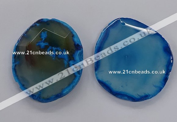 NGP3242 55*65mm - 50*75mm freeform agate slab pendants