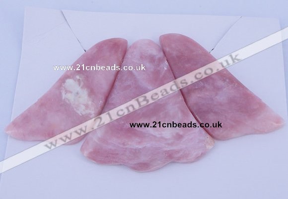 NGP35 Fashion pink opal gemstone pendants set jewelry wholesale