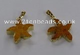 NGP3510 24*25mm starfish fossil coral pendants wholesale