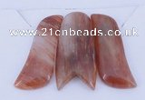 NGP38 Fashion red quartz gemstone pendants set jewelry wholesale