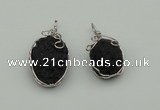 NGP4070 15*20mm – 20*30mm freeform tektite gemstone pendants