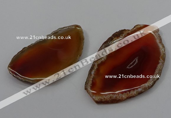 NGP4258 35*50mm - 45*80mm freefrom agate pendants wholesale