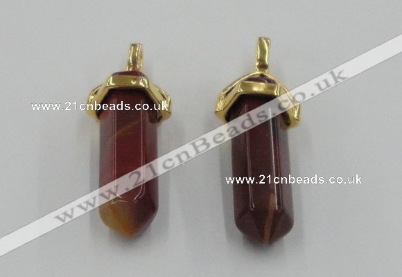 NGP5040 8*30mm sticks mookaite gemstone pendants wholesale