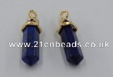 NGP5044 8*30mm sticks lapis lazuli gemstone pendants wholesale