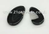 NGP5516 30*50mm - 45*65mm freeform agate pendants wholesale