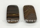 NGP5538 35*55mm rectangle iron tiger pendants wholesale