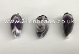 NGP5570 18*40mm - 23*58mm teardrop dogtooth amethyst pendants