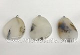 NGP5736 25*38mm - 32*45mm freeform agate pendants wholesale