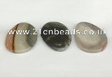 NGP5786 35*55mm - 45*65mm freeform agate slab pendants