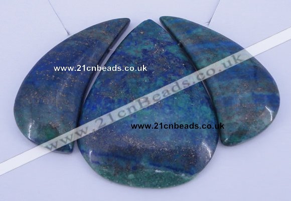 NGP59 Fashion chrysocolla gemstone pendants set jewelry wholesale