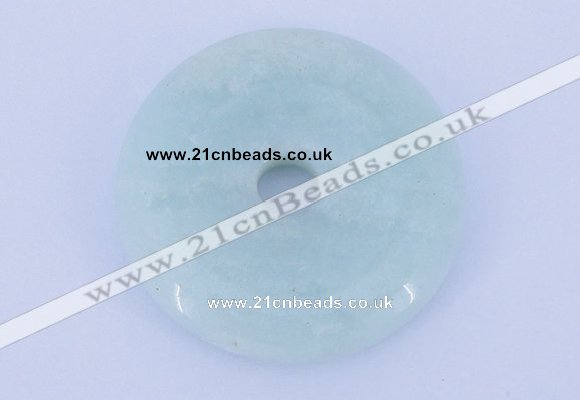 NGP603 5pcs 7*35mm amazonite gemstone donut pendants wholesale