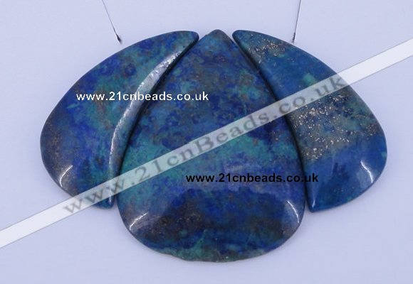 NGP67 Fashion chrysocolla gemstone pendants set jewelry wholesale