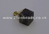 NGP6776 15*22mm cube labradorite gemstone pendants wholesale