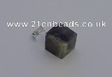 NGP6796 15*22mm cube labradorite gemstone pendants wholesale