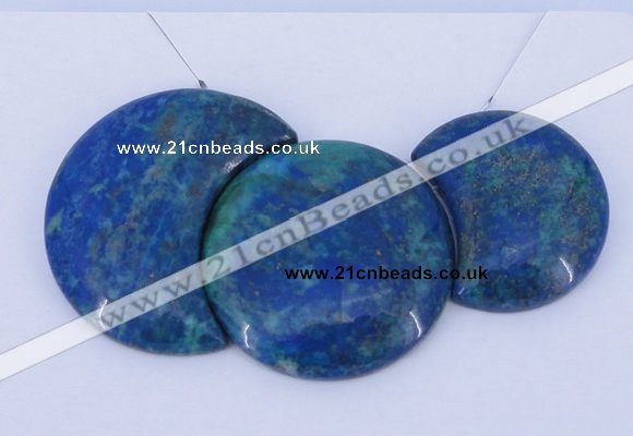 NGP68 Fashion chrysocolla gemstone pendants set jewelry wholesale