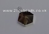 NGP6834 24*25mm hexagon moonstone gemstone pendants wholesale