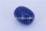 NGP722 13*15mm drum natural lapis lazuli gemstone pendant