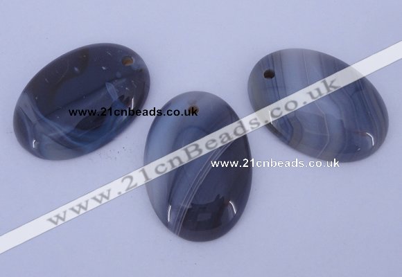 NGP874 5PCS 24*34mm oval agate gemstone pendants wholesale