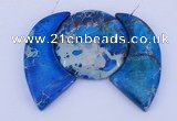 NGP89 Dyed imperial jasper gemstone pendants set jewelry wholesale