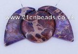 NGP93 Dyed imperial jasper gemstone pendants set jewelry wholesale