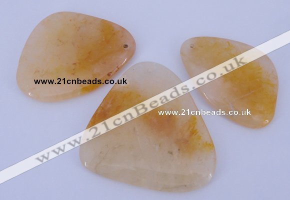 NGP954 5PCS 35-50mm*40-60mm freeform jade gemstone pendants