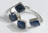 NGR1092 8mm square kyanite gemstone rings wholesale