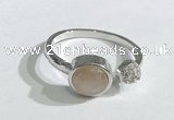 NGR1120 8mm coin  moonstone gemstone rings wholesale