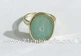 NGR1126 14*17mm oval gemstone rings wholesale