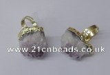 NGR166 18*25mm - 20*25mm freeform druzy amethyst rings wholesale