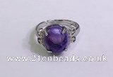 NGR3023 925 sterling silver with 10*12mm oval charoite rings