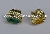 NGR377 15*20mm - 20*25mm freeform druzy agate rings wholesale