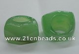 NGR42 20*30*35mm faceted freeform agate gemstone rings