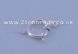 SSC207 5pcs 12.5mm 925 sterling silver spring rings clasps